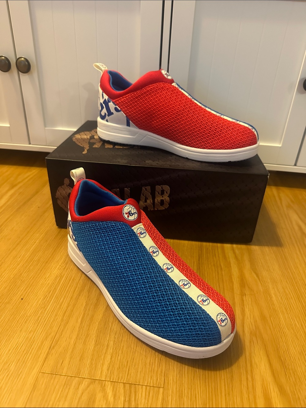 NBALAB the street 76ers slip on men’s shoes